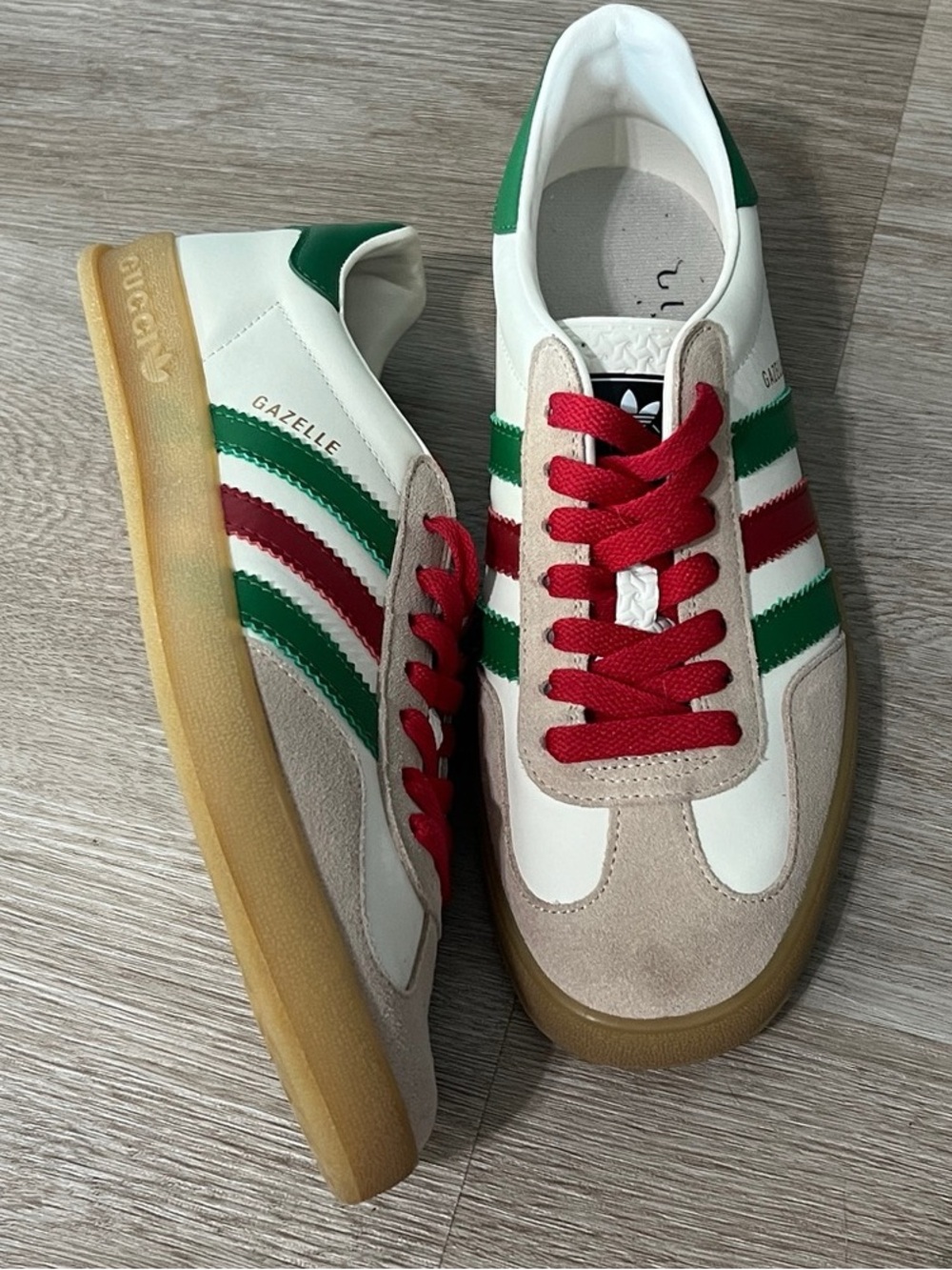 Gucci Adidas Gazelle - Picture 4 of 5
